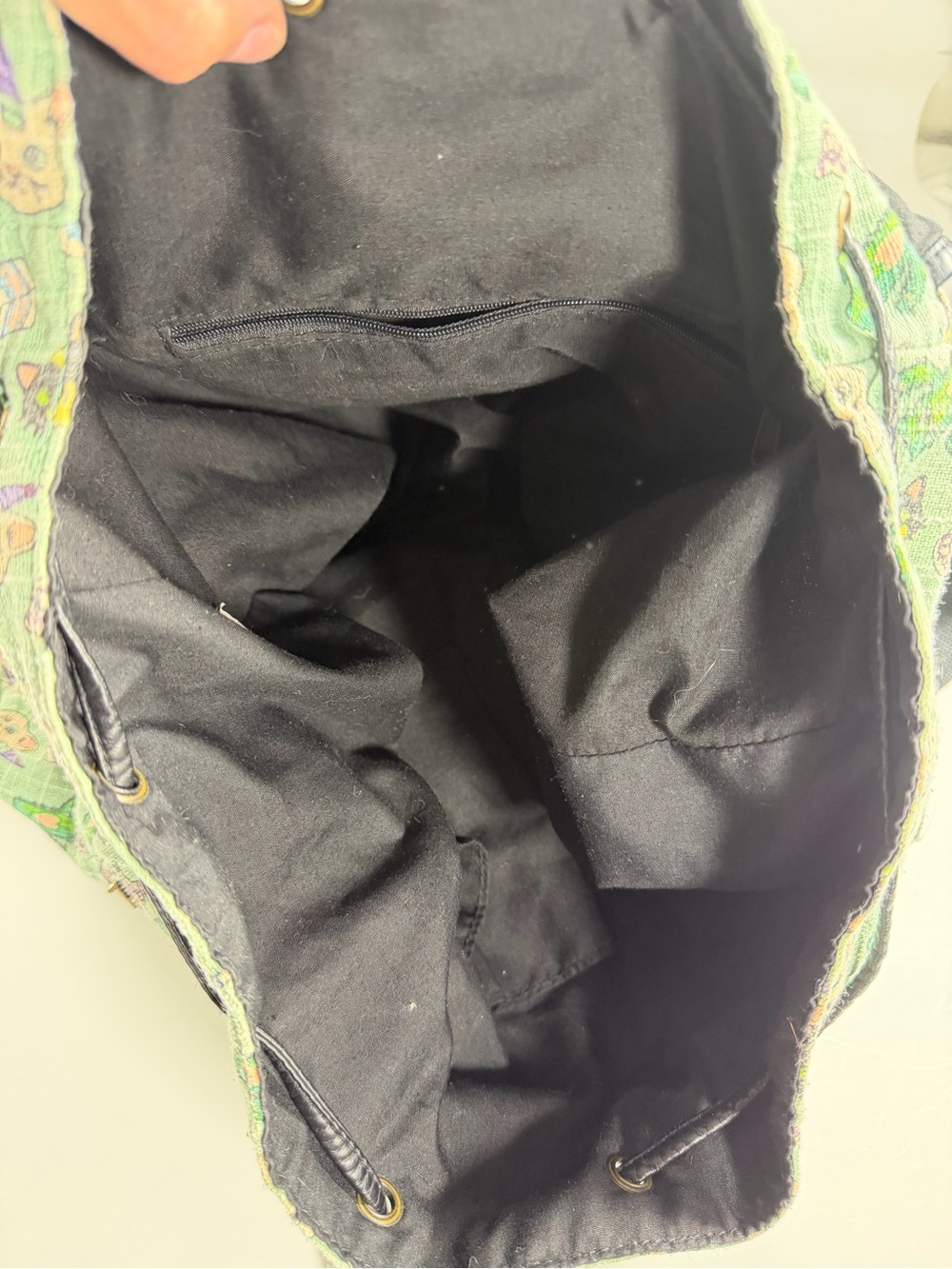 Cat Print Backpack Witchy Cottagecore Kawaii Boho Mini Backpack Purse - Picture 10 of 10